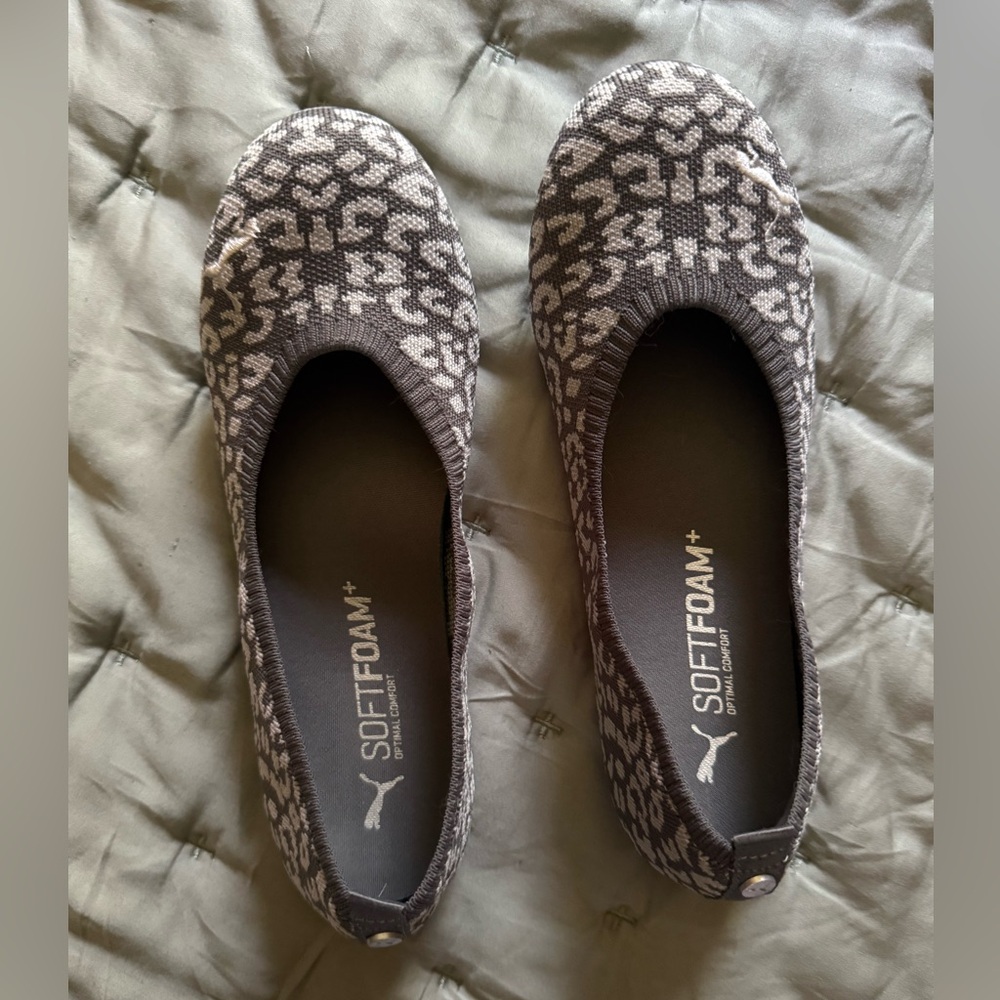 Puma Iliana Ballerina | Leopard Print